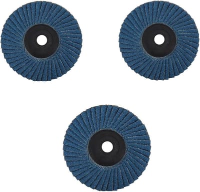 Lamellenschijven - Schuurschijven Slijpschijven - Metaal Polijsten - Zirkonia Materiaal - 75 mm - Bruin