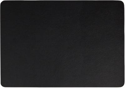 ASA Placemat - vegan leather / imitatieleer - 33x46cm - zwart