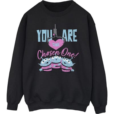 Disney Heren Toy Story U bent de uitverkorene Sweatshirt (Zwart)