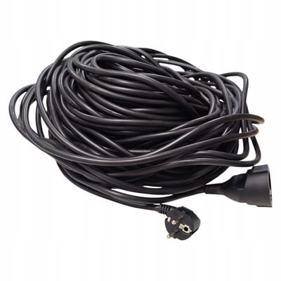 Elektrische verlengkabel 50m 3x2.5mm² ip44 16a 2800w sterk tuinkabel