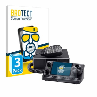 BROTECT - Screenprotector voor Icom IC-7100 - Folie Beschermfolie Beschermglas matte 3 Stuks