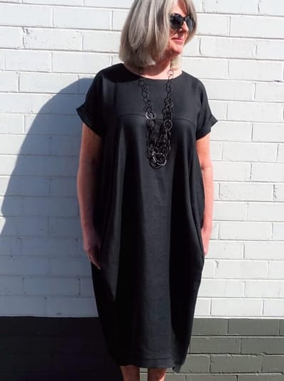 Jurk Naaipatroon - Designer Patroon - Kleding Maken - Coconvorm Ontwerp - Maten 18-30