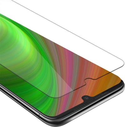 Cadorabo Screenprotector geschikt voor Motorola MOTO G8 PLUS - Pantser film Beschermende film in KRISTALHELDER Geharde (Tempered) display beschermglas in 9H hardheid met 3D Touch