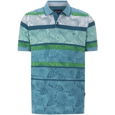 Babista herren Poloshirt - 56/58 - groen - Plus Size