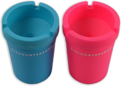 2 stuks Assorti Bekerhouder Autoasbak voor in de auto - Autoasbak - auto accessoires - Roze/blauw