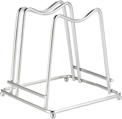 Dailygoods- Snijboardhouder - Roestvrij Staal - Snijplank Rek - Keuken Organisator - Antislip Ontwerp - 20kg Laadcapaciteit - Snijplankhouder