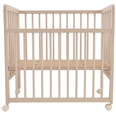 Prénatal co-sleeper Sofie - 6 verstelbare hoogtes - Inclusief matras - Bruin- Afmeting: 85x50x83 cm