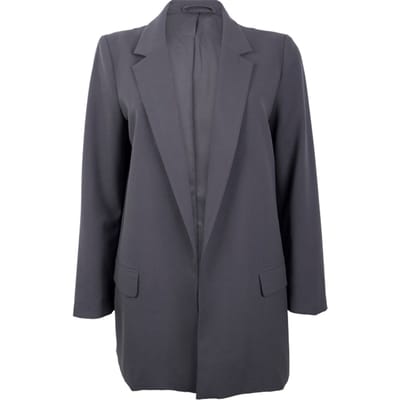 AllSaints Aleida Tri Blazer Black Smoke Size: 34 | Blazers Outlet | Dames | Grijs