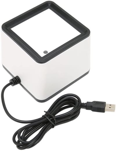 Aladdien - Barcode Scanner - USB Wired Barcode Reader - Automatische