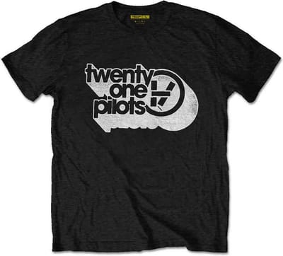 Twenty One Pilots - Vessel Vintage Heren T-shirt - M - Zwart