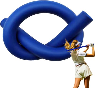 Golf Swing Trainer - Houdingcorrector Golf - Golfslag Verbeteren - Simuleert Slaggevoel - 88 cm - Blauw