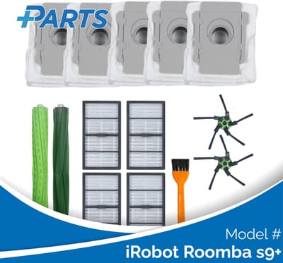 iRobot Roomba s9+ Onderhoudsset (Plus.Parts® alternatief voor 4655986 / 4646124)