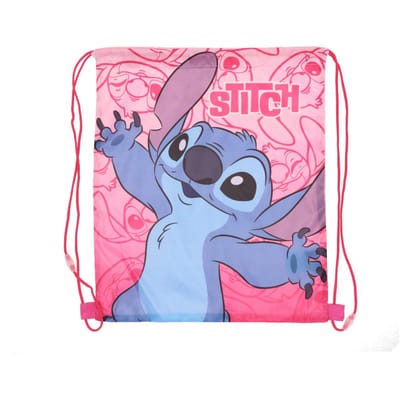 Lilo & Stitch Gymtas - Zwemtas - 40 cm - Roze - Voor Kinderen
