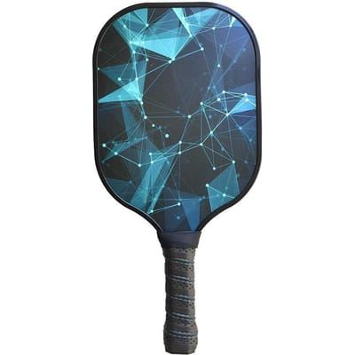 Glasvezel Pickleball Racket Set Koolstofvezel Pickleball Racket Honingraat black