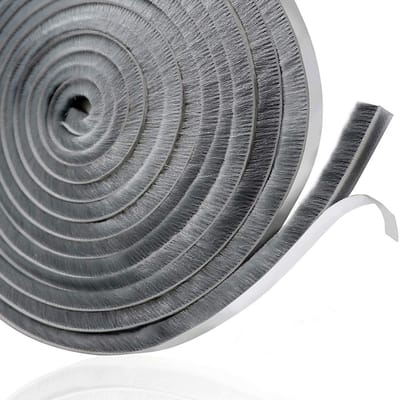 Tochtstrip - Tochtstopper - Tochtrol - Tochtband Zelfklevend - Tochtstrips voor Deuren - Deur en Raam - Tochtborstel - Rol - 5 Meter