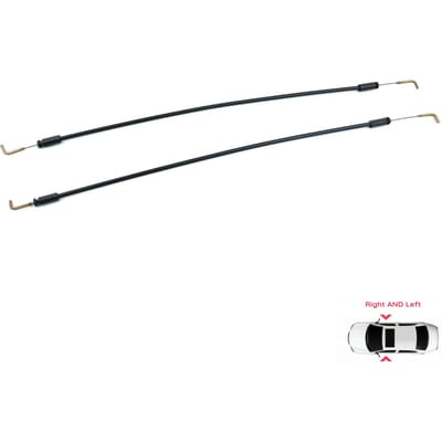 BDP70-1 2 Pièces Loquet de Libération de Verrouillage de Porte Intérieure Câble Bowden Avant 813101E030 pour Hyundai Accent MC 4/5 Portes NON POUR 2/3 PORTES