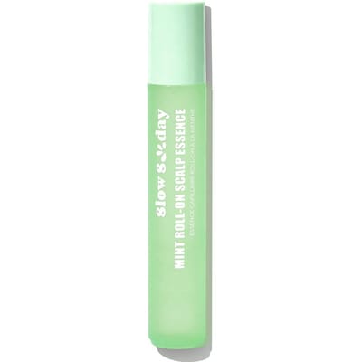 Slow Sunday Munt Roll-On Hoofdhuid Essentie, Munt Koeling en Haarmassage Roll, Versterkt Haarwortels, Verbetert de Hoofdhuidbarrière, Vermindert Haaruitslag, Zonder Spoelen, Snel Absorberend, Goede Keuze voor Vakantie, Strand, Reisbenodigdheden, Geschikt voor Zomerse Haarzorg