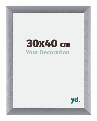 Your Decoration - Fotolijst 30x40 cm - Aluminium - Zilver Geborsteld - Tucson