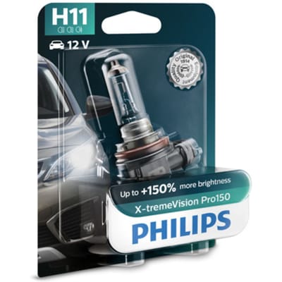 Philips Automotive 12362XVPB1 Halogeenlamp X-tremeVision H11 55 W 12 V