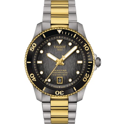 Tissot Roestvrij Staal Grijs Wijzerplaat Heren Modehorloge T120.807.22.051.00 grijze kleur
