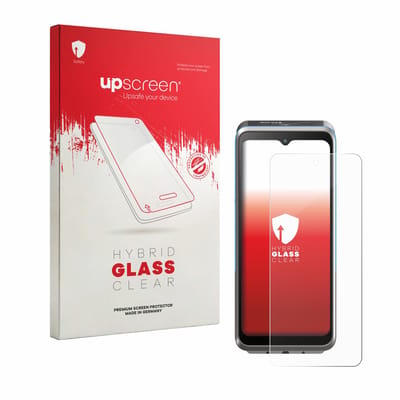 upscreen - Screenprotector voor ingenico Axium DX8 - Folie Beschermfolie Beschermglas transparant