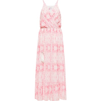 IZIA Midi-jurk met tie-dye-print Dames roze
