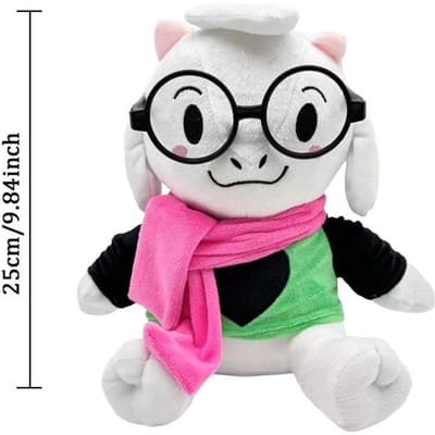 TreasuringU Deltarune Pluche Speelgoed Zachte Knuffel Cartoon Game Karakter Schattig Cadeau voor Halloween Kerstmis black