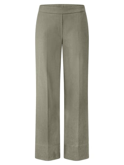 Enkellange broek Van Peter Hahn groen