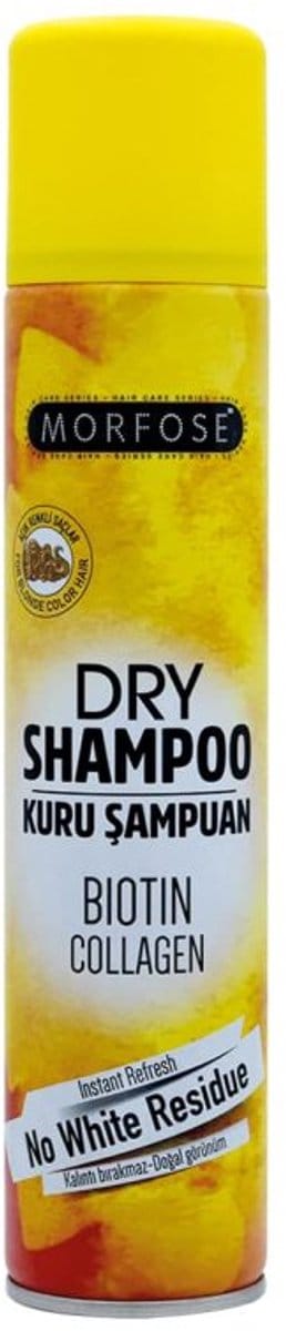 Morfose Biotin & Collagen Dry Shampoo For Light Colored Hair KURU SAMPUAN 200ML
