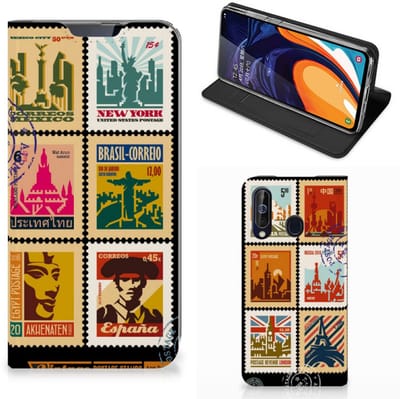 Samsung Galaxy A60 Book Cover Postzegels