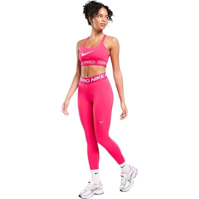 Nike Pro Dri-fit Mid Ride 7/8 Roze Legging