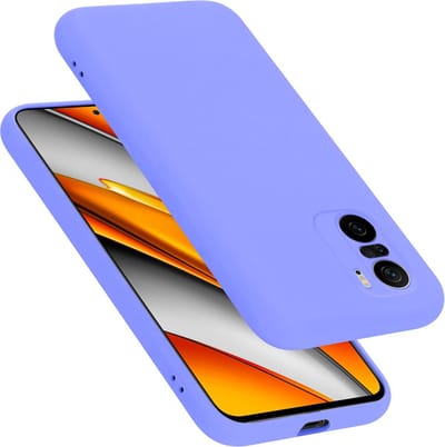 Cadorabo Hoesje geschikt voor Xiaomi Mi 11i / POCO F3 in LIQUID LICHT PAARS - Beschermhoes gemaakt van flexibel TPU silicone Case Cover