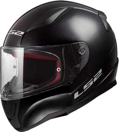 LS2 FF353 Rapid II Solid Gloss Zwart 06 Integraalhelm - Maat L - Helm