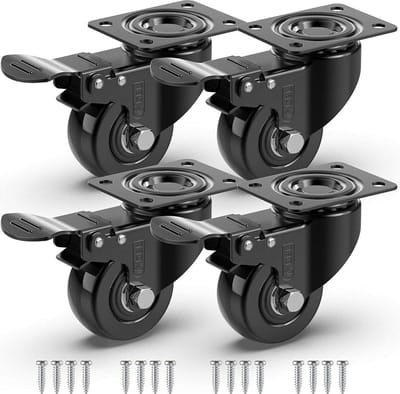 4 Transportwielen