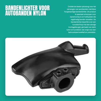 Dailygoods- Bandenlichter Kunststof - Bandenlichters met Montagebeugel - Bandenwisseling - Duurzaam Nylon - Veilig voor Dure Wielen - Eenvoudig te Bedienen - Bandenwisselaar
