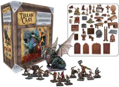 Starterset Tafelrollenspel: Kerker Verkenning met Miniatuur Helden, Monsters en Draak