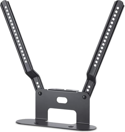 Houder voor directe montage op tv, compatibel met soundbars, draagvermogen: 5 kg, zwart