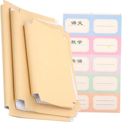 Boekomslagen Zelfklevend - Boekbeschermers Papier - Schoolboeken Beschermen - Kraft Papier Materiaal - 45x34cm - Niet gespecificeerd