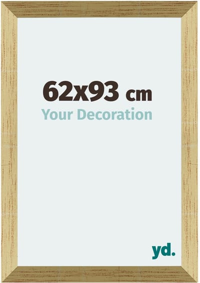 Your Decoration - Fotolijst 62x93 cm - MDF - Goud Glans - Mura