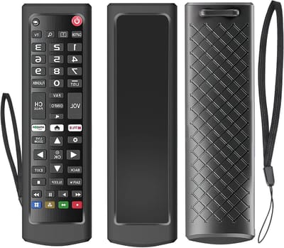 Universele Afstandsbediening Beschermhoes - Schokbestendig en Antislip Siliconen Behuizing voor LG AKB75095308 en AKB75095307