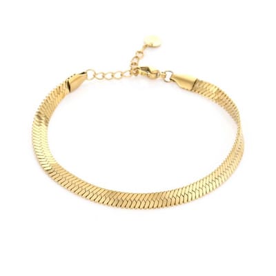 Go Dutch Label Oorhangers gedraaid ring met stenen disc Yellow E2262-3