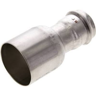 Perskoppeling - 35mm Persmof & 54mm Buiseinde - RVS