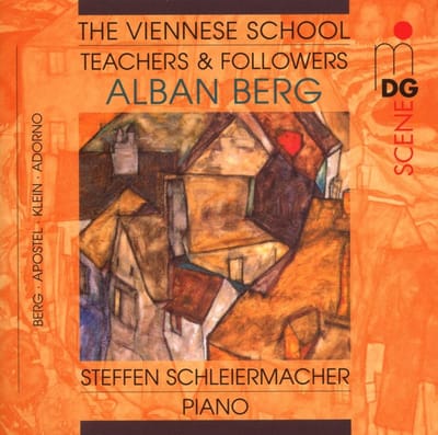 Steffen Schleiermacher - The Viennese School - Teachers & Followers: Alban Berg (CD)