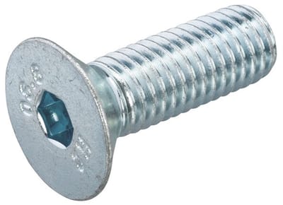 Hoenderdaal inbusbout gegalv.8.8 m  6 x 30 mm  din7991 pk - doos à 200 stuks