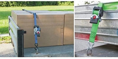 Automatische Spanband 25 mm / 3 m met Haak en 300/600 kg Trekvermogen