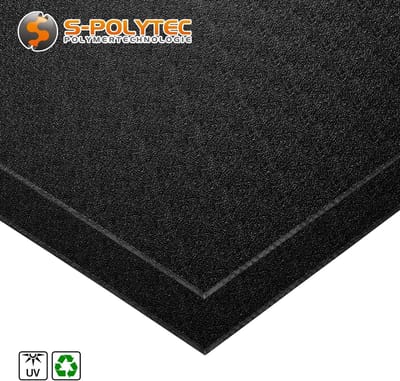 Kunststof Platen - Gerecyclede Platen - Hobby Werk - Gemaakt in Duitsland - 20 x 30cm - Zwart