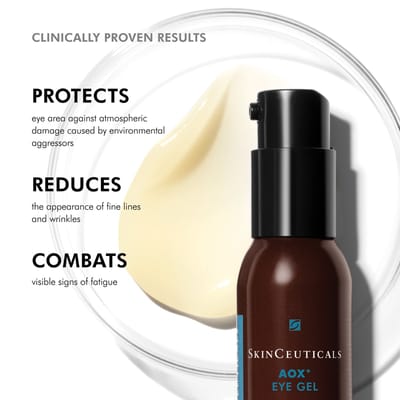 SkinCeuticals AOX Eye Gel Serum | Anti-oxidant gel voor wallen en donkere kringen 15