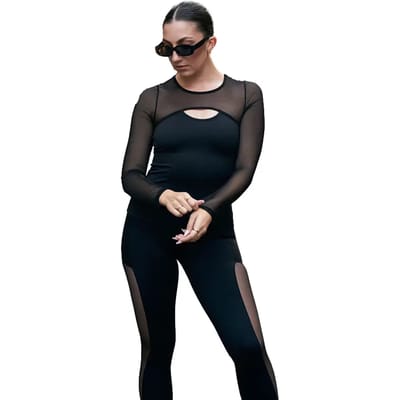 Damesbody met lange mouwen Wallderinska Edge