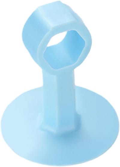 Deur Stopper - Deur Buffer Muur - Muren Beschermen - Zonder Boren - 7 x 4 x 4 cm - Hemelsblauw