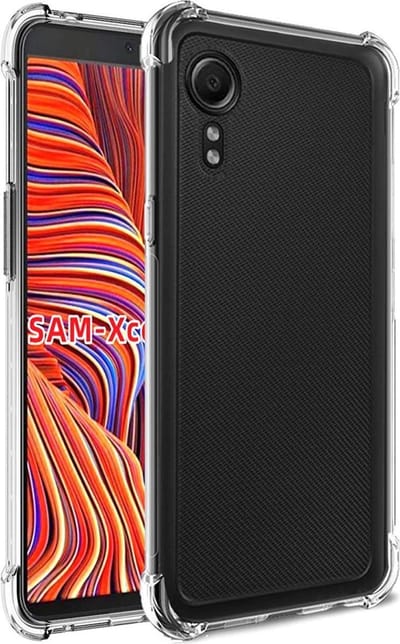Hoesje Schokbestendig Transparant Geschikt voor Samsung Galaxy Xcover 5
